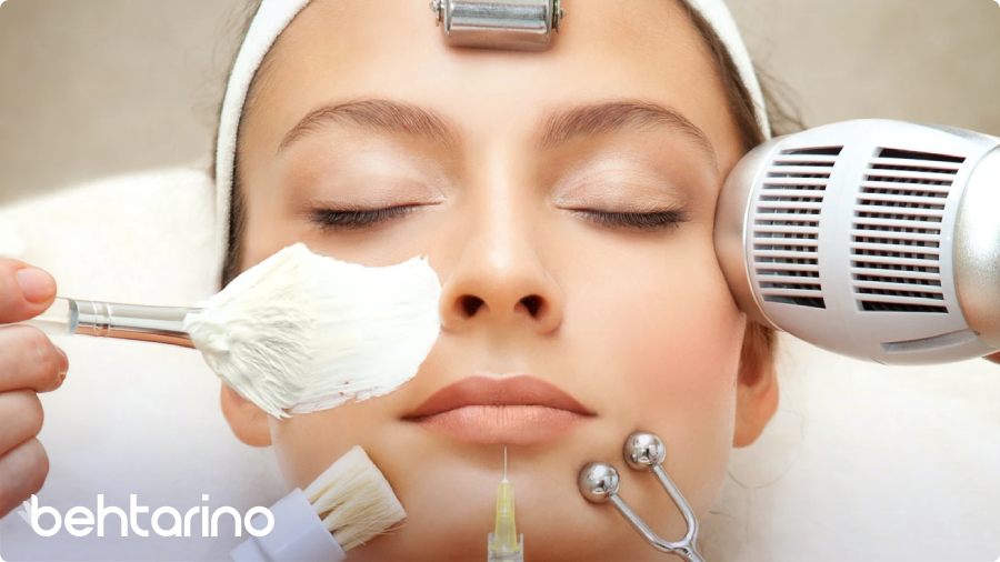 تبلیغات پاکسازی پوست