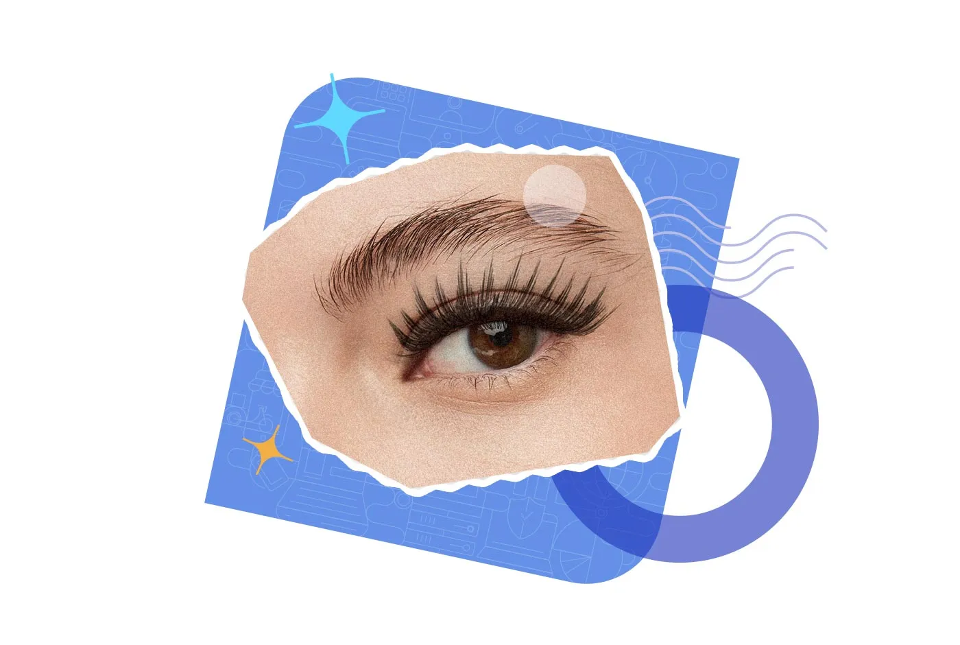 تبلیغات اکستنشن مژه