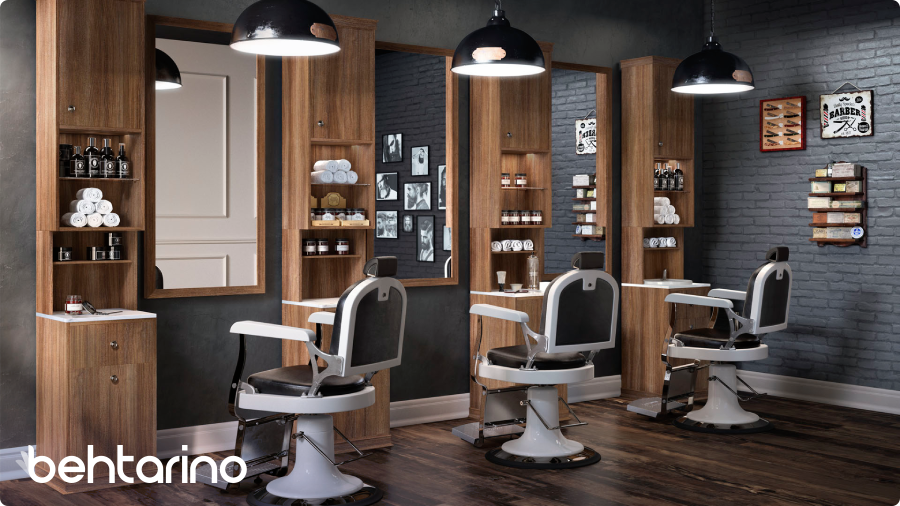 تجهیزات آرایشگاه مردانه