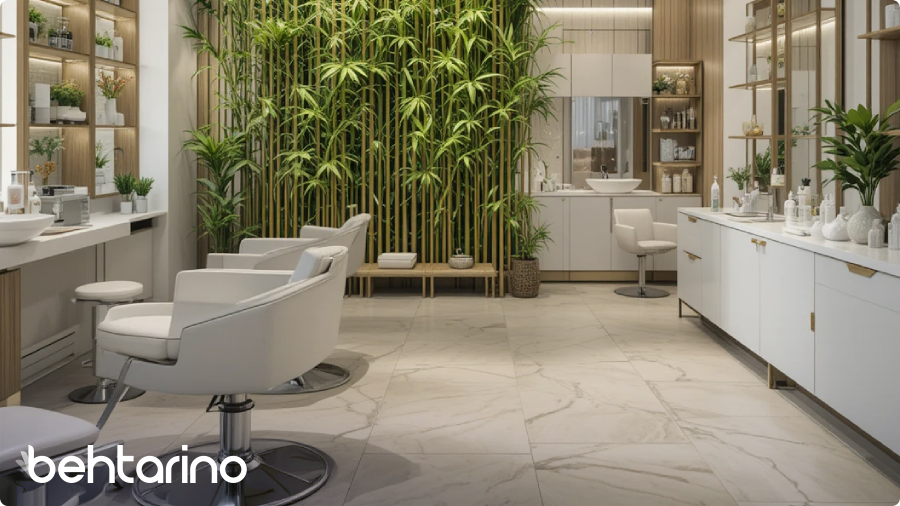 دکوراسیون آرایشگاه زنانه